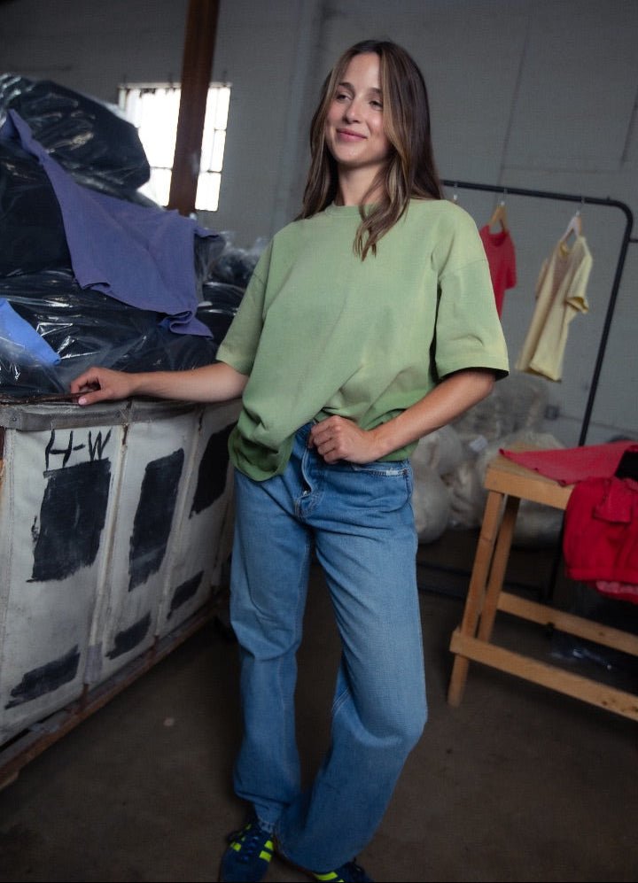 FADED MATCHA T-SHIRT