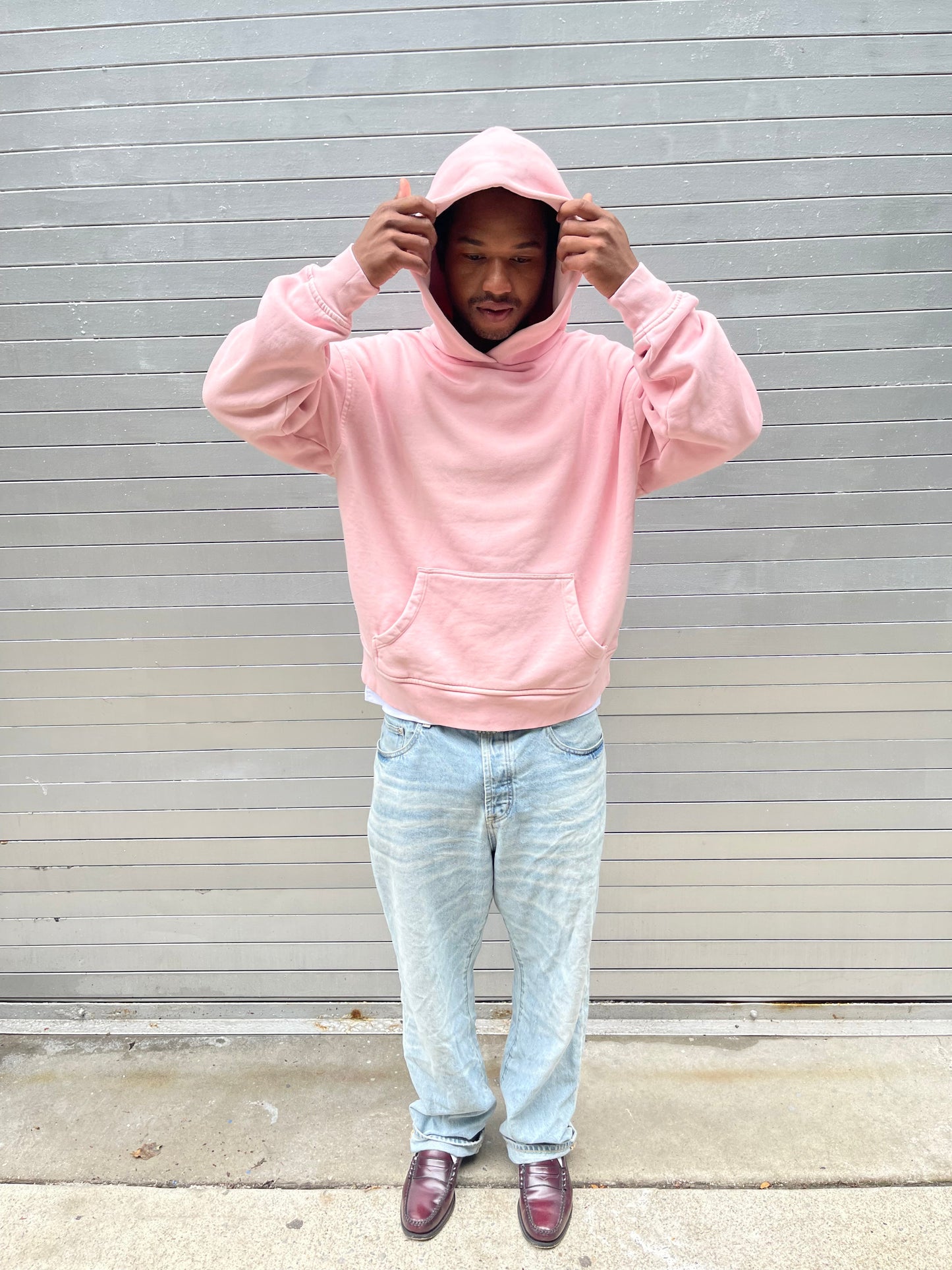 VINTAGE PINK HOODIE