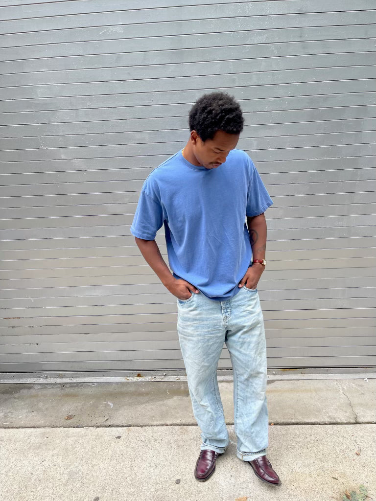 VINTAGE NAVY T-SHIRT