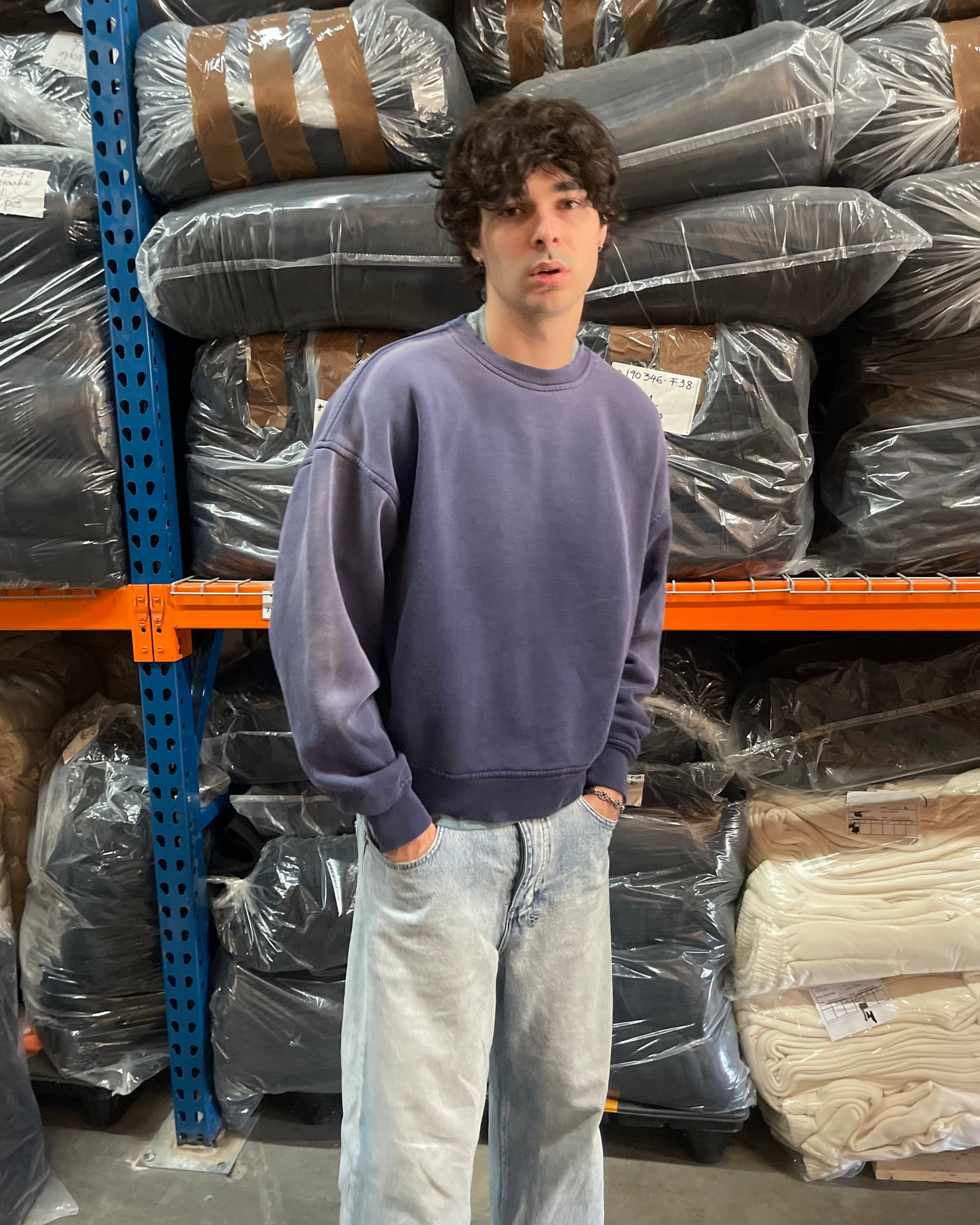 FADED GRAPE CREWNECK