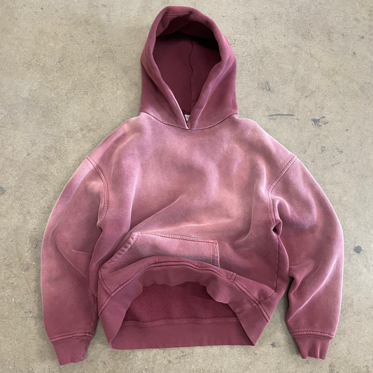 FADED WINE HOODIE