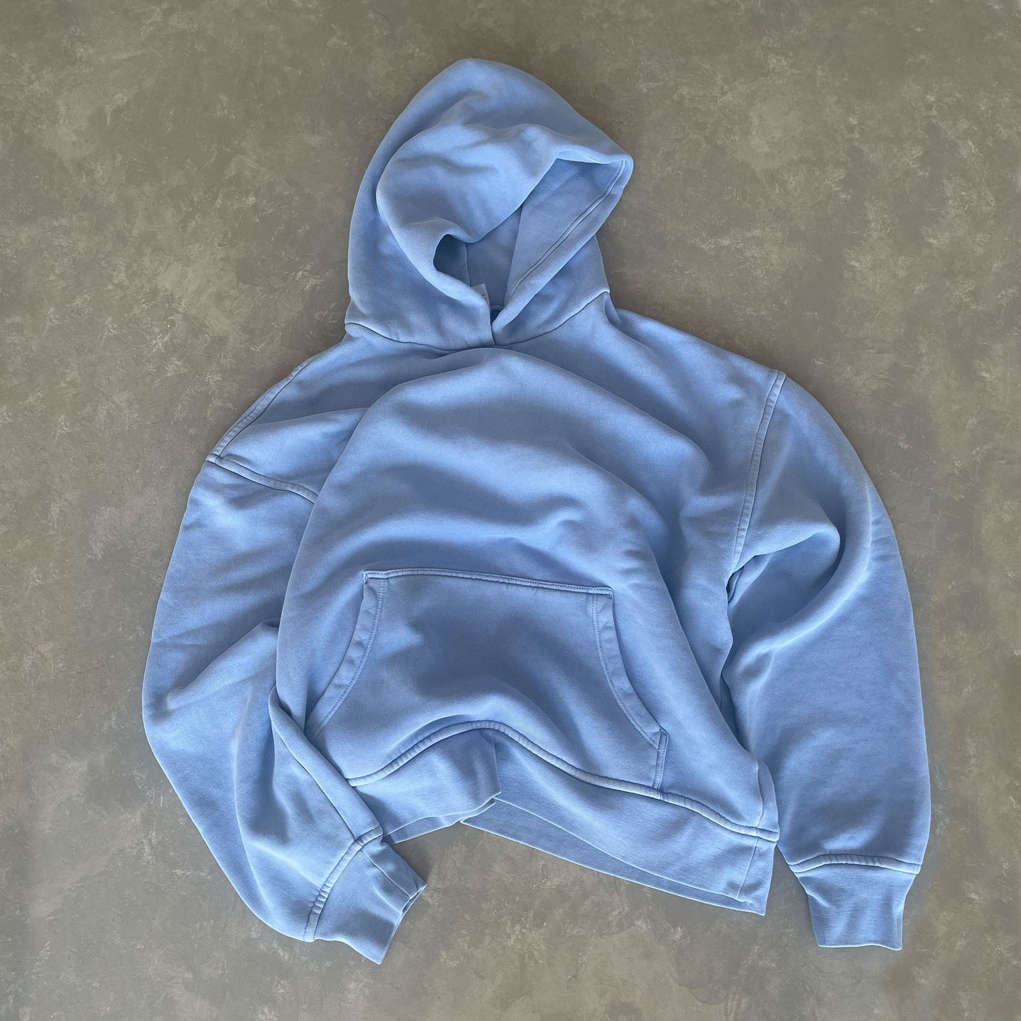 VINTAGE ICE BLUE HOODIE