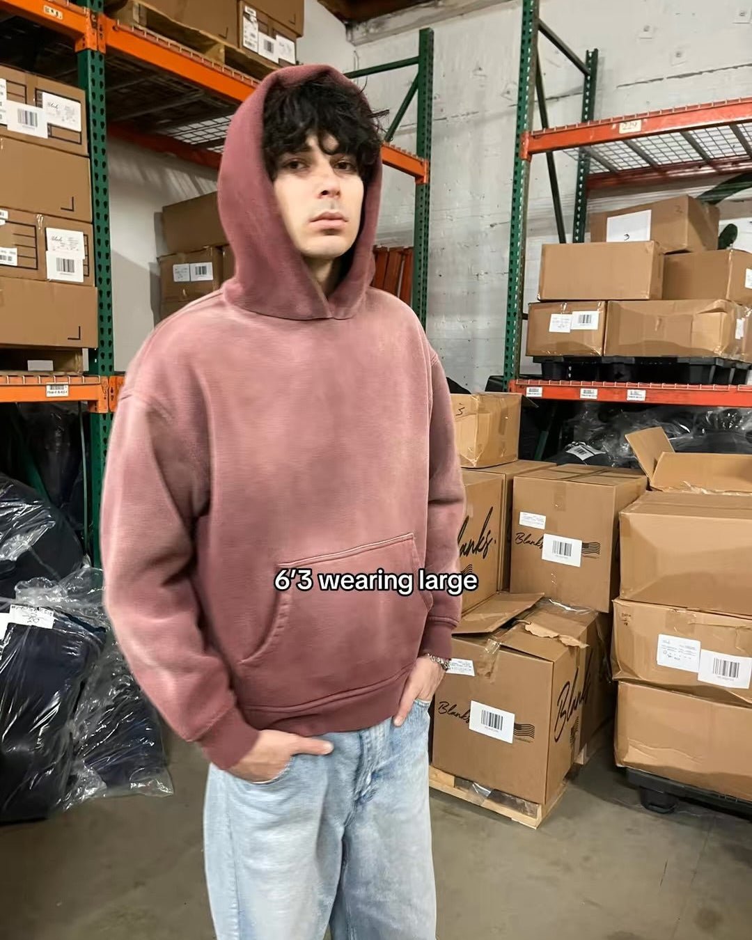 FADED WINE HOODIE